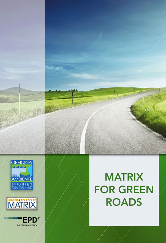 copertina brochure matrix green roads 2018 Officina dell'Ambiente